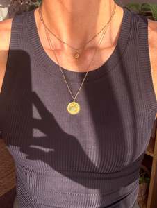 Gold Necklaces: Luna Necklace