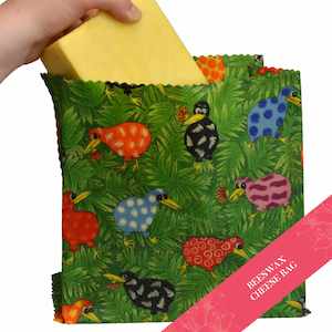 Kiwiana Collection: Rainbow Kiwis Cheese Bag