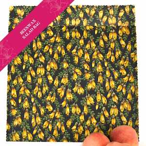 Kiwiana Collection: Kowhai Gold Salad Bag