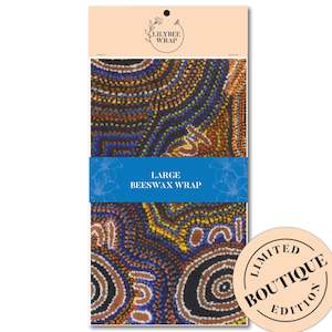 Large Beeswax Wraps: Outback Dreaming - large beeswax wrap