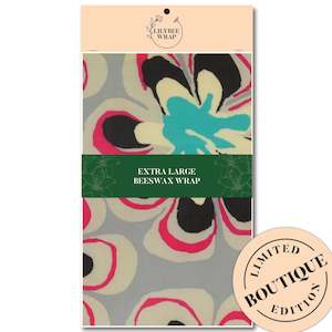 Grey Splash - XL Beeswax Wrap