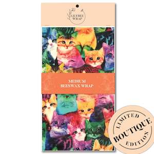 Meow - medium beeswax wrap