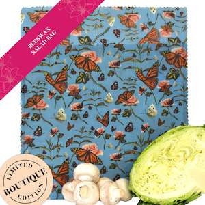 Kiwiana Collection: Butterfly Sky Salad Bag