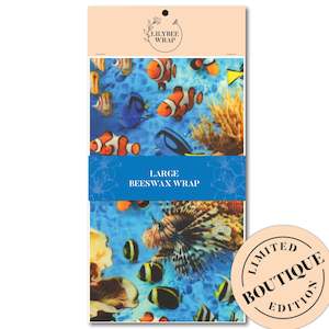 Coral Reef - large beeswax wrap