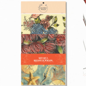 Sets Of 3 Beeswax Wraps: Set of 3 Beeswax Wraps - Lucky Dip