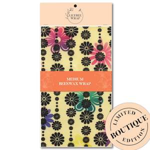 Medium Beeswax Wraps: Beaded Curtain - medium beeswax wrap