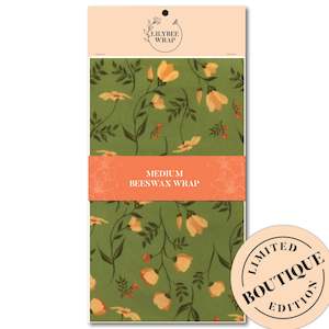 Medium Beeswax Wraps: Sylvie - medium beeswax wrap