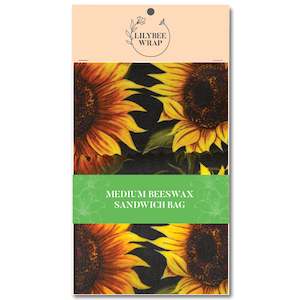 Whats New: Sally's Sunflowers - medium sandwich bag