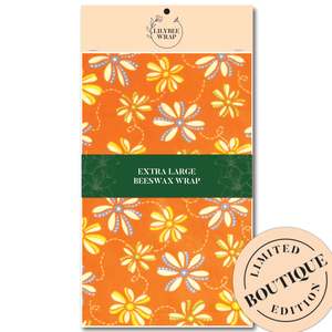 Orange Sherbet - XL Beeswax Wrap
