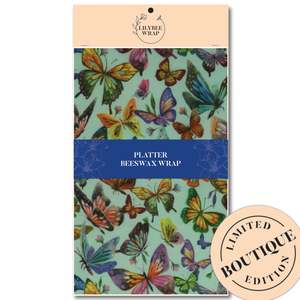 Flutter By Butterflies - Platter Beeswax Wrap