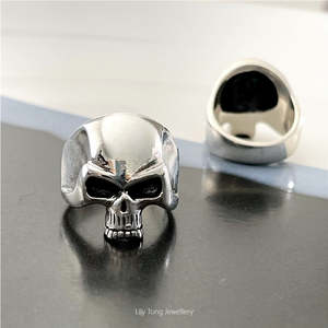 Rings: 925 Silver Biker Ring #RS5