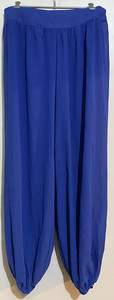 Products: Harem Pants (shades of blue) Step Beyond Studios