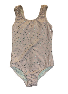 Pink & Metallic Stars & Hearts Leotard Step Beyond Studios