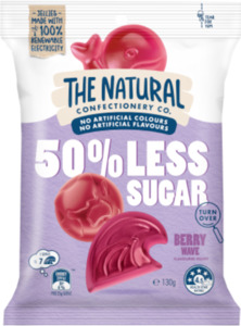The Natural Confectionery Co. 50% Less Sugar* Berry Wave