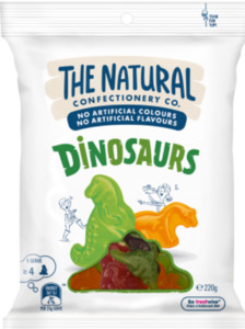 Confectionery: The Natural Confectionery Co. Dinosaurs 220g