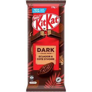 Confectionery: Nestle Kit Kat Chocolate Block Dark