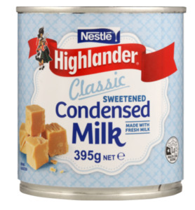 Canned And Packed Foods: Nestle Highlander Classic Sweetened Condensed Milk 395g