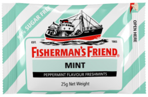 Medicines: Fisherman's Friend (Mint) Freshmints 25g