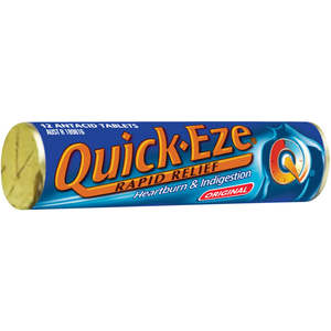 Quickeze Antacid 12 Tablets SPECIAL $42.00 (INNER 32)