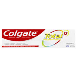 Oral Care: Colgate Total 12Hr Protection Original Toothpaste 80g