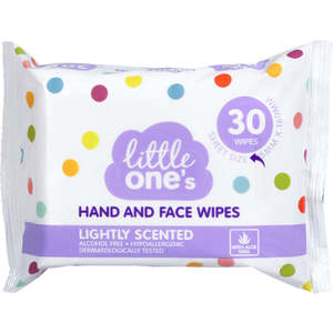 Little Ones Baby Wipes Hand & Face 30s