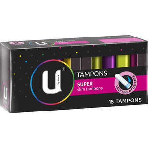 Convenience: U By Kotex Tampons Super 16pk