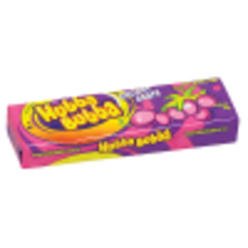 Premium Bars: Hubba Bubba Groovy Grape Chunk Bubble Gum 35g