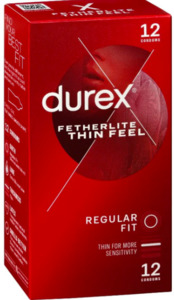Health Beauty: Durex Featherlite Thin Feel 12s SPECIAL $12.00 + GST