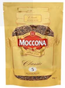 Coffee Tea: Moccona Classic Refill 90g