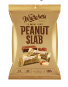 Chocolate Bags: Whittakers Peanut Mini (12)