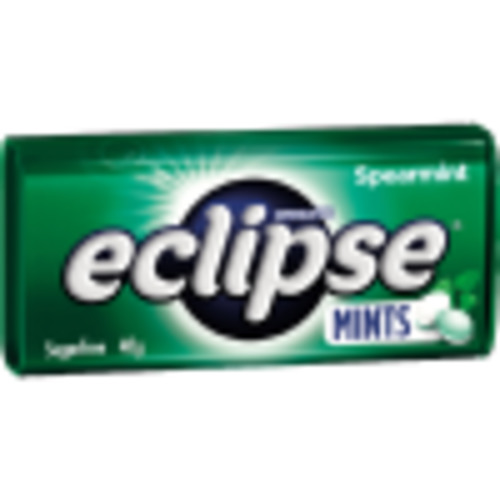 Mints: Wrigley's Eclipse Spearmint Sugarfree Mints 40G