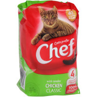 Cat Dog Food: Chef Singles Cat Food Tender Chicken 100G
