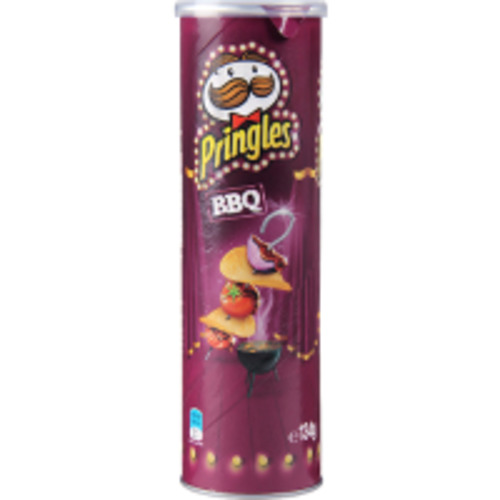 Special Food Rtd: Pringles BBQ Potato Chips 134g