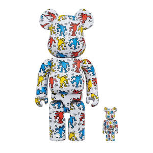 Luxury Collectibles: BE@RBRICK - Keith Haring #9