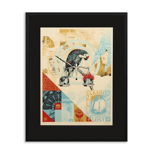 Shepard Fairey Obey Prints: Shepard Fairey (OBEY) - Paradise Lost