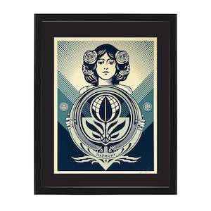 Shepard Fairey Obey Prints: Shepard Fairey - Protect Biodiversity - Cultivate Harmony