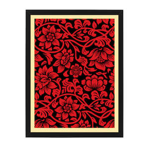 Shepard Fairey - Floral Takeover