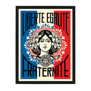 Shepard Fairey Obey Prints: Shepard Fairey (OBEY) - Liberté, Egalité, Fraternité