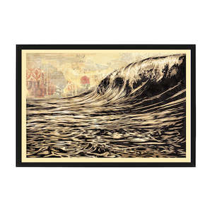 Shepard Fairey Obey Prints: Shepard Fairey (OBEY) - Dark Wave