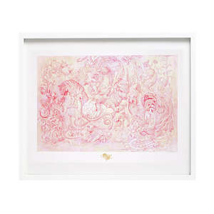 James Jean Prints: James Jean - Hunting Party II Vermillion