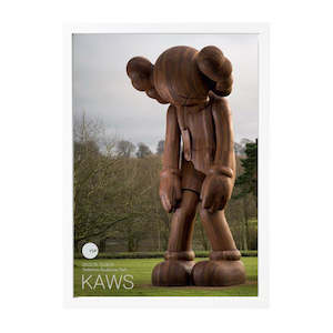 Kaws Luxury Collectible Toy: KAWS - Small Lie | Yorkshire Sculpture Park Poster