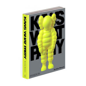 Kaws Luxury Collectible Toy: What Party (Yellow) Hardcover Book