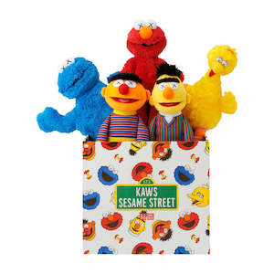 Kaws Luxury Collectible Toy: KAWS - Uniqlo 'Sesame Street' Set