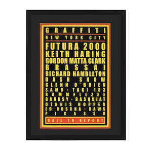 View All Prints: Andre Saraiva  - Graffiti Dream Poster