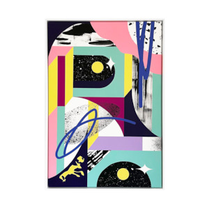 Available Prints Urban Art Gallery Nz: WOLFDOG - Wanderlust