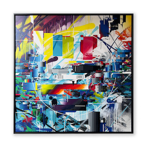 Available Prints Urban Art Gallery Nz: Markus Genesius - Sydney MTFTS 8 2003