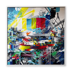 Available Prints Urban Art Gallery Nz: Markus Genesius - Sydney MTFTS 6 2003