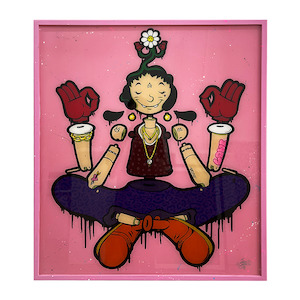 Jimi Grins Prints: Jimi Grins - Chill Olive Oyl