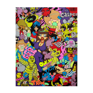 Jimi Grins Prints: Jimi Grins - Hubba Bubba