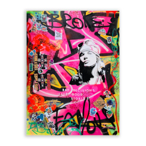 Rush Original Artwork: RUSH - Night Train